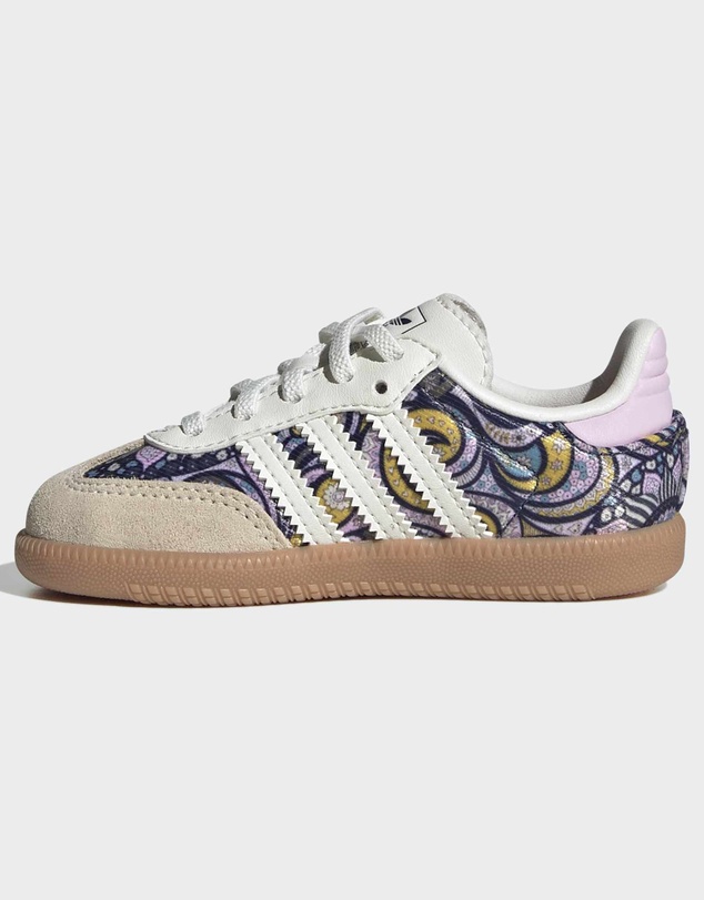 adidas Originals - ADIDAS LIBERTY SAMBA OG COMFORT CLOSURE ELASTIC LACE SHOES Infants