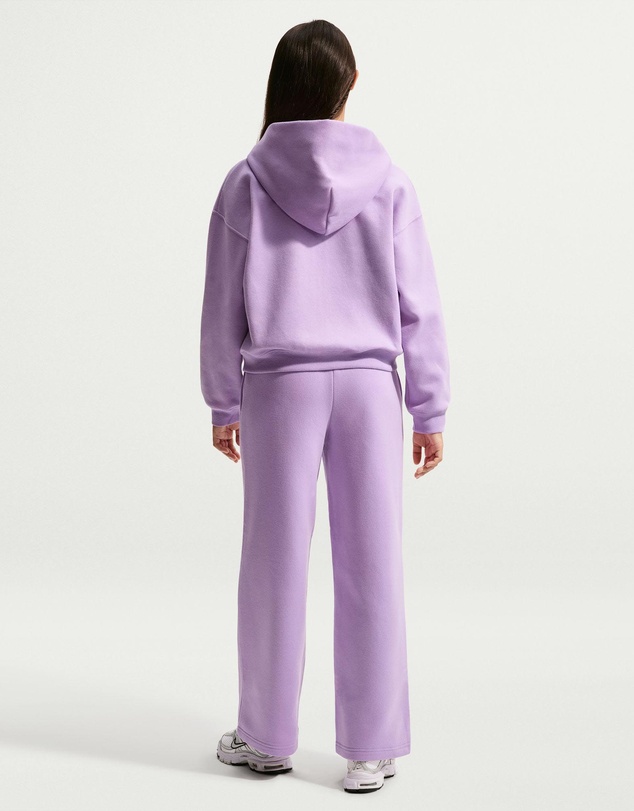 Nike - Studio Oversized Fleece Full-Zip Hoodie - Teens