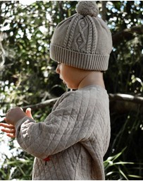 Purebaby - Cable Beanie -Kids-Babies