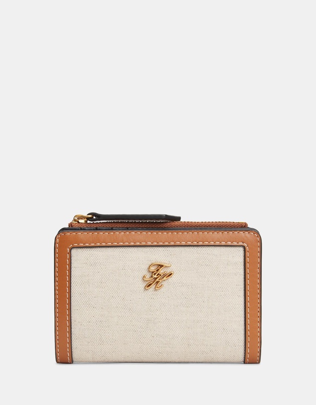 Tommy Hilfiger - Script Canvas Bifold Wallet