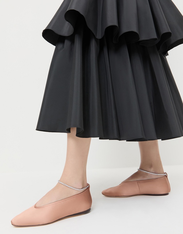 Loeffler Randall - Emery Crystal Ballet Flats
