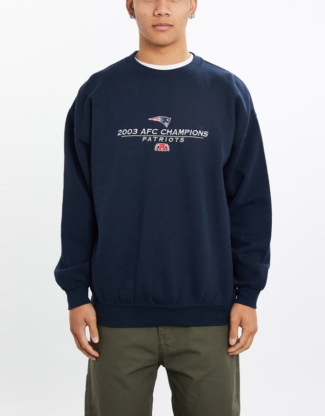 Vintage by The Real Deal - Pre Loved - Vintage NFL New England Patriots Sweatshirt