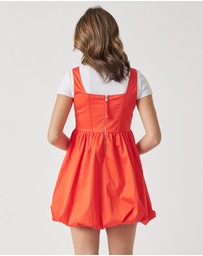 Decjuba Kids - Alice Bubble Hem Dress - Kids-Teens