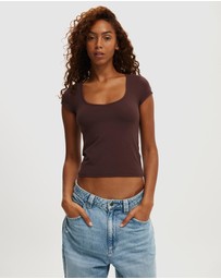 Cotton On - Hold Me Short Sleeve Top
