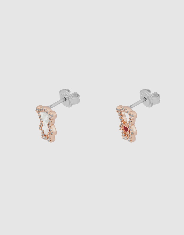 Emporio Armani - Sentimental Rose Gold Earring