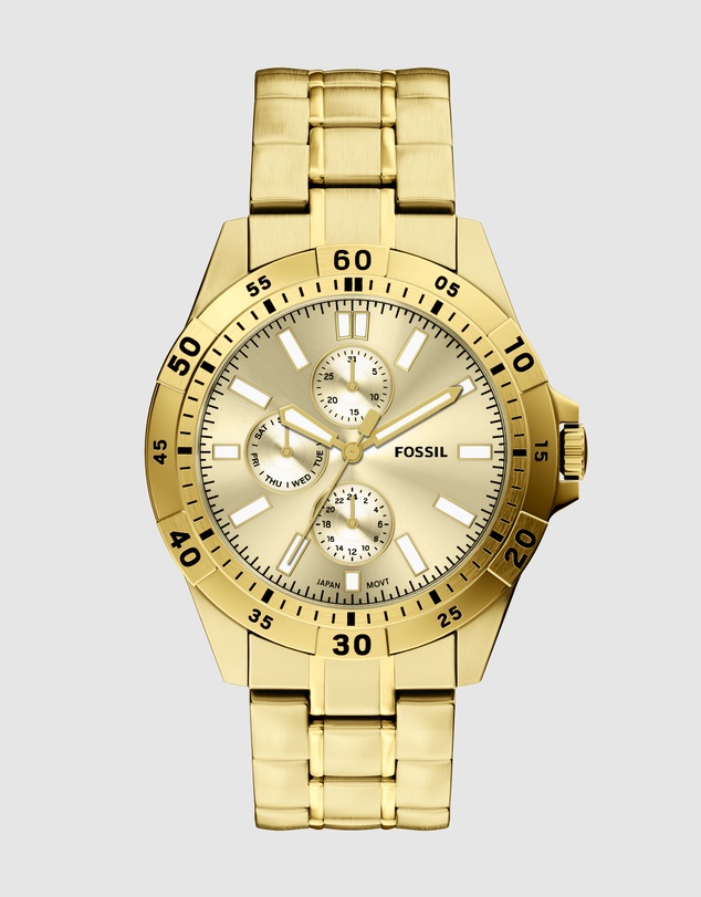 Fossil - Garrett Gold Tone Multifunction Watch