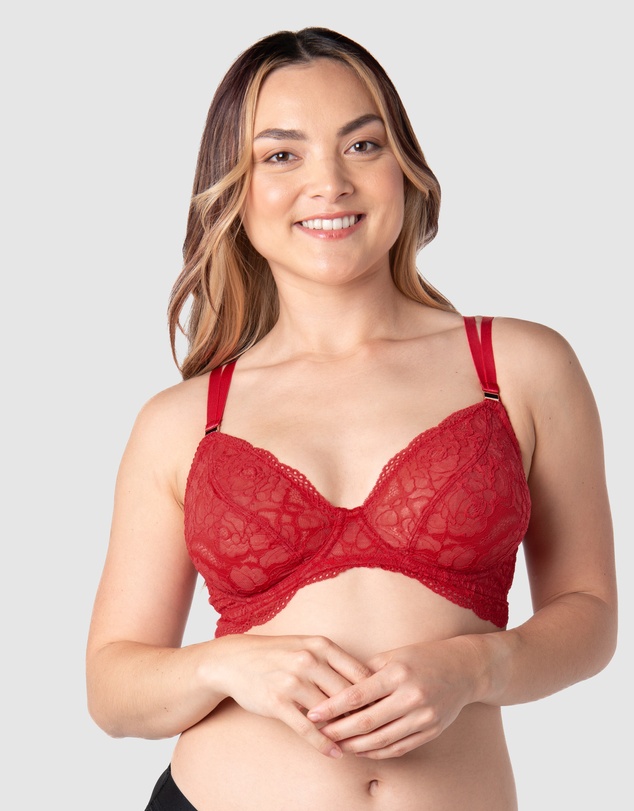 Hotmilk Maternity Lingerie - Heroine Plunge Nursing Bra