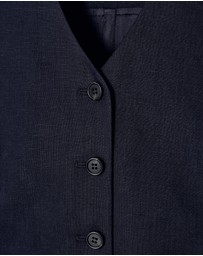 COS - Cropped Linen Waistcoat