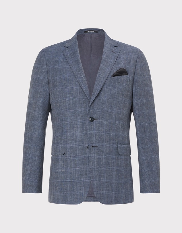 Van Heusen - Superfine Twill Slub Check Suit Jacket