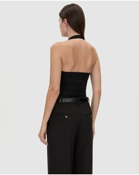 CAMILLA AND MARC - Juliet Knit Halter Top