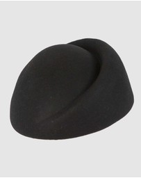Max Alexander - Winter Black Felt Designer Hat