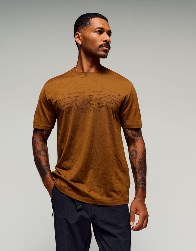 Kathmandu - 100% Merino Graphic T-Shirt