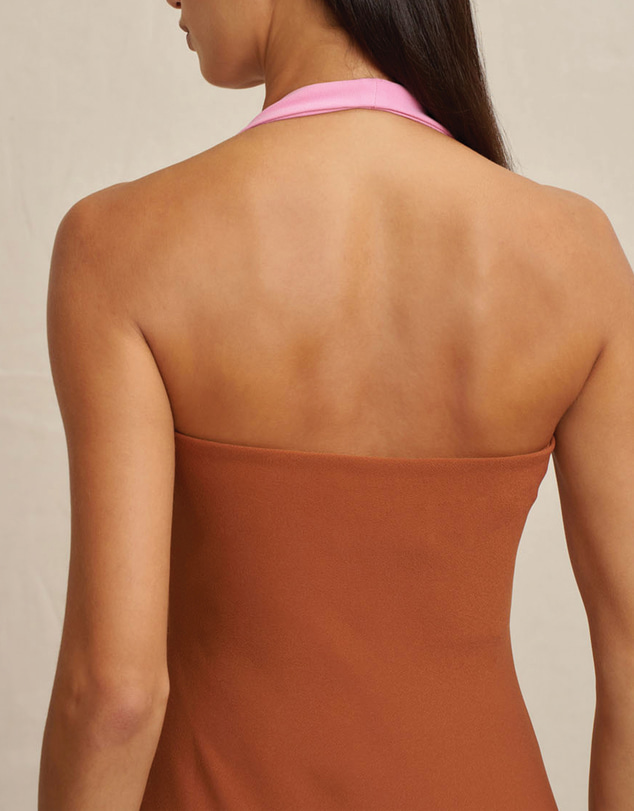 BY JOHNNY. - Alexa Halter Midi Dress