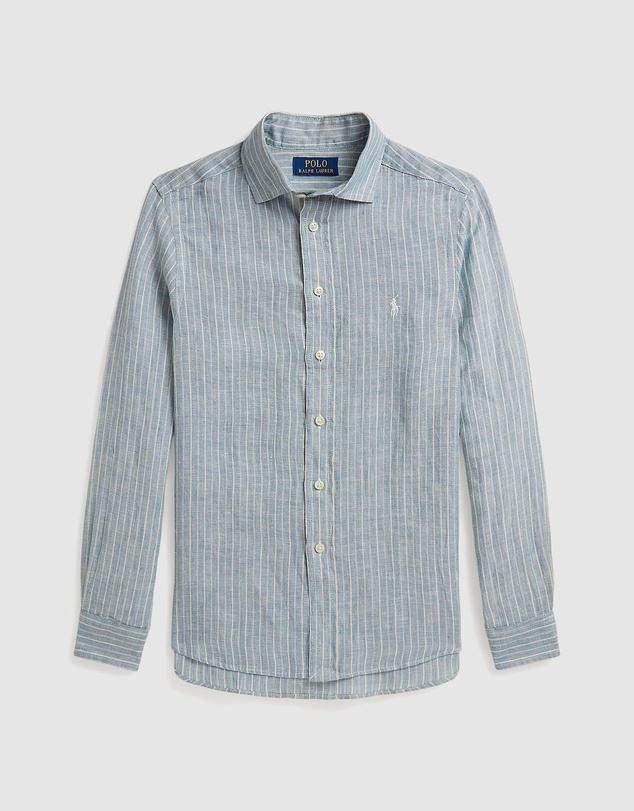 Polo Ralph Lauren - Striped Linen Shirt - Teens