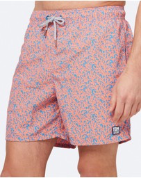 Tom & Teddy - Coral Swim Shorts