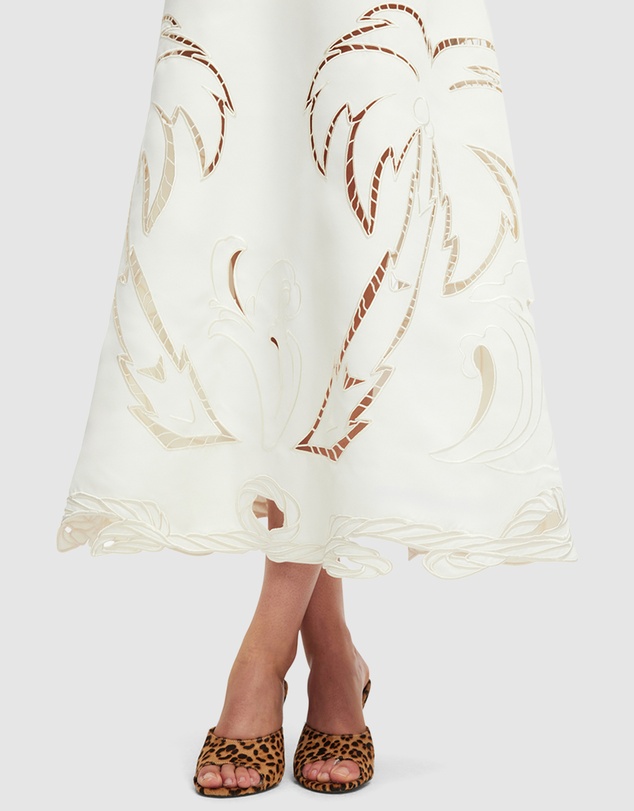LEO LIN - Serafina Applique Maxi Dress
