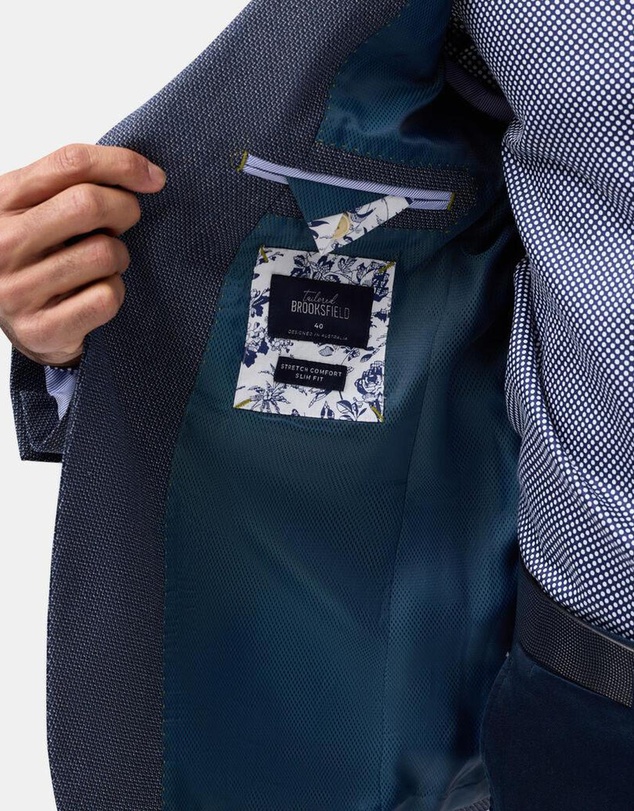 Brooksfield - Textured Yarn Dye Blazer