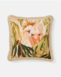 Linen House - Coolabah Cockatoo Filled Cushion