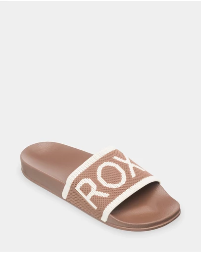 Roxy - Womens Slippy Knit Slides