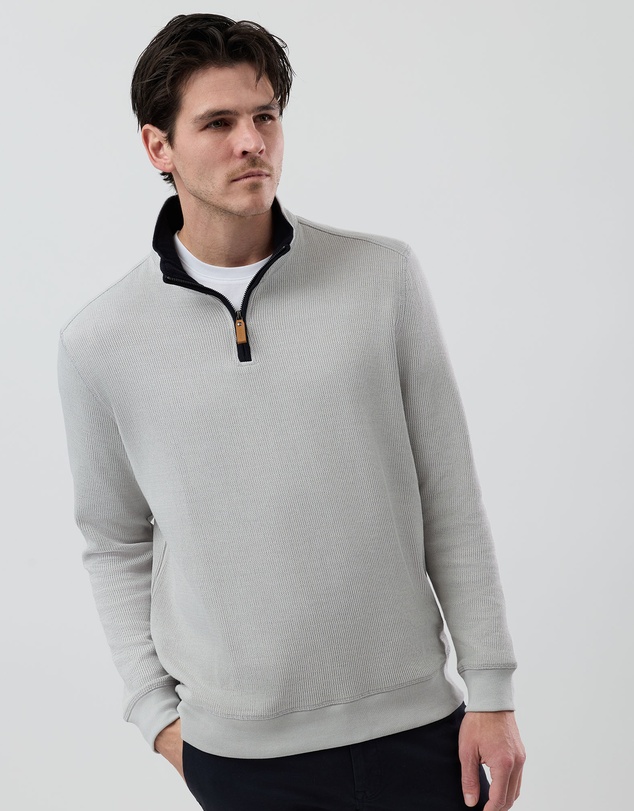 Wayver - French Rib Half Zip
