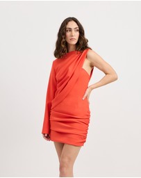 TOJHA - PALMIRA SINGLE SLEEVE MINI DRESS