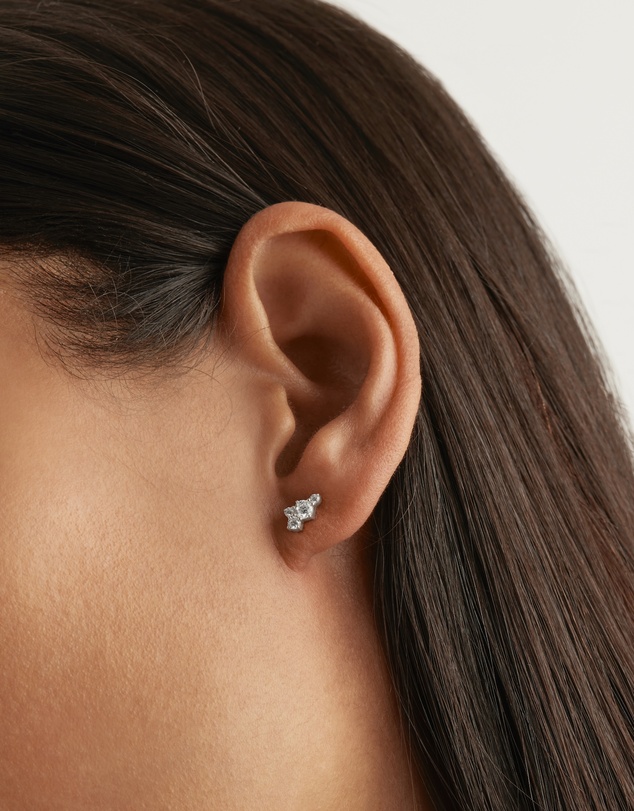 By Charlotte - Mist Stud Earrings