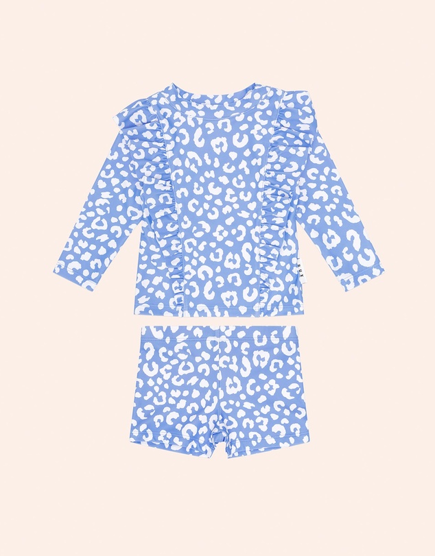 Huxbaby - Leopard Frill 2 Piece Set - ICONIC EXCLUSIVE - Babies-Kids