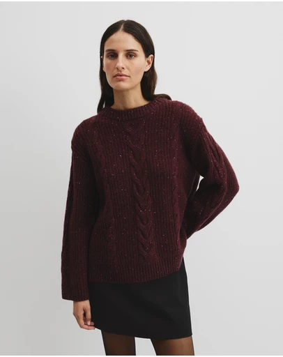Country Road - Longline Cable Knit