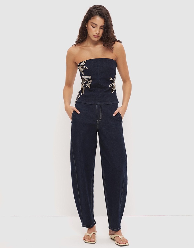 MON RENN - Cora Denim Bodice