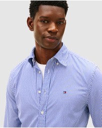Tommy Hilfiger - TH Flex Regular Fit Stripe Shirt