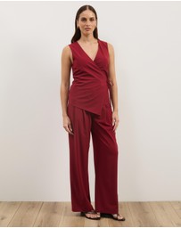Atmos&Here - Ellie Wrap Waist Vest Top