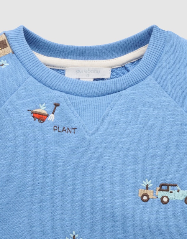 Purebaby - Embroidered Windcheater-Kids-Babies