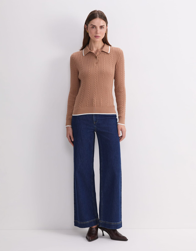 Sportscraft - Elka Baby Cable Polo