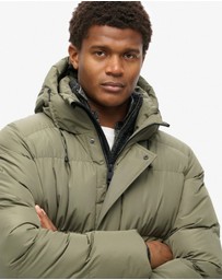 Superdry - Hooded Sports Puffer Mid Jacket