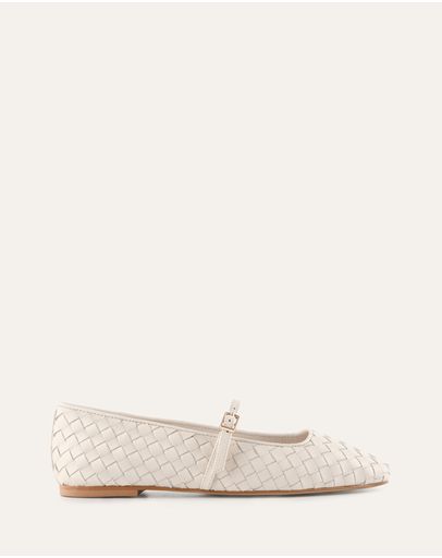 OFF WHITE LEATHER