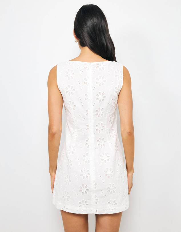 AERE - Vivi Cotton Broderie Dress