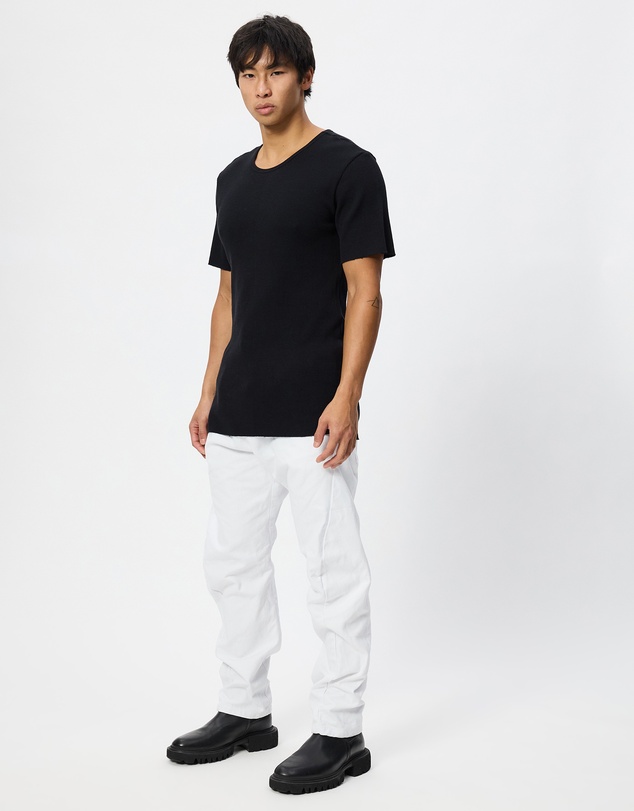 Surrounded By Ghosts - The Onyx Slim Waffle Knit T-Shirt