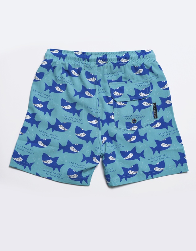 Vacancy Co - Smiley Shark Swim Short - Youth