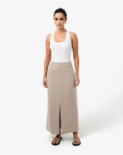 Forcast - Milton Split Front Skirt