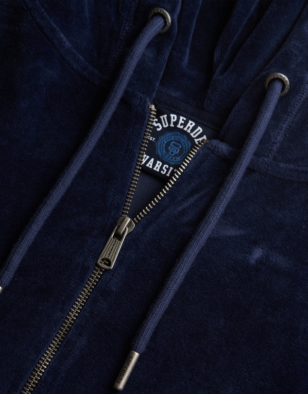 Superdry - Velour Ziphood