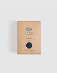Coast Clothing - 3 Pack Navy Boxer Briefs