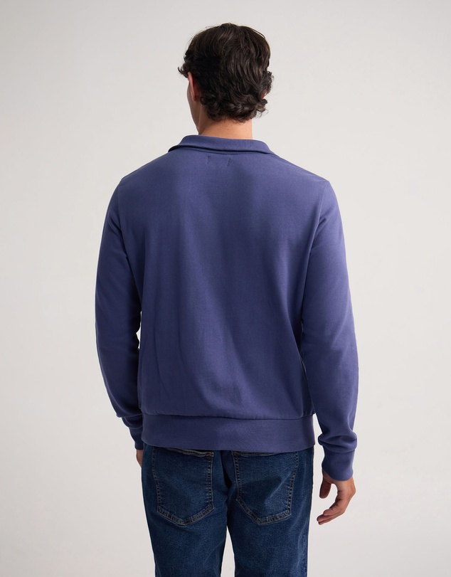 Oxford - Wyatt Zip Neck Sweatshirt