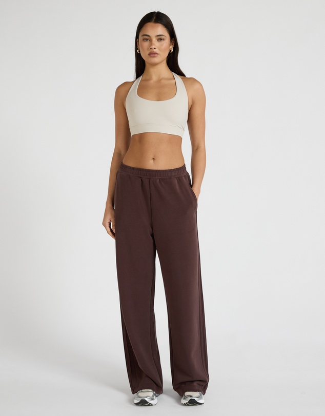 All Fenix - Soft Luxury Pin Tuck Wide Leg Track Pant