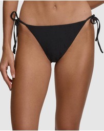 Polo Ralph Lauren - Logo Jacquard Ricky String Tie Side Bikini Bottom