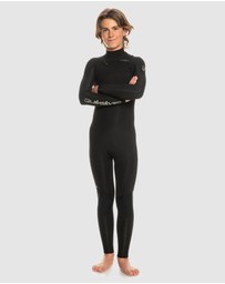 Quiksilver - Boys 8 to 16 3/2mm Everyday Sessions Chest Zip Wetsuit