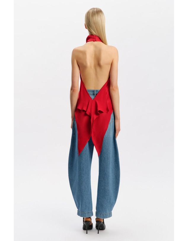 Bardot - Sunella High Neck Halter Top