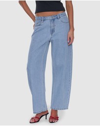 Thrills - Sloane Low Rise Barrel Jeans