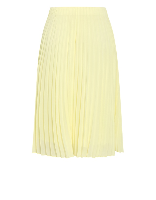 City Chic - Chiffon Pleat Midi Skirt