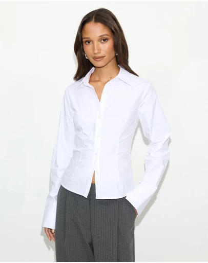Dazie - Cory Cinched Shirt