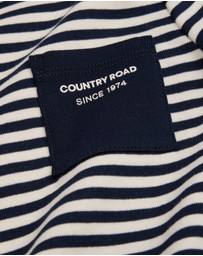 Country Road - Cotton Long Sleeve Pocket T-shirt